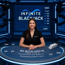 AmonBet - Live Blackjack Speed avec Croupier