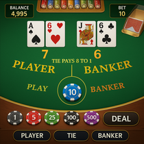 AmonBet - Baccarat Élégant