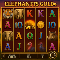 AmonBet - Elephant's Gold Bonus Combo Slot Game